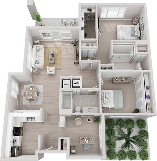 Floor Plan Calculator Sandhill Cove Senior Living